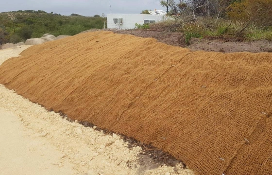 coconut mat erosion control