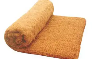 Biodegradable coir pillow for erosion control and wetland restoration